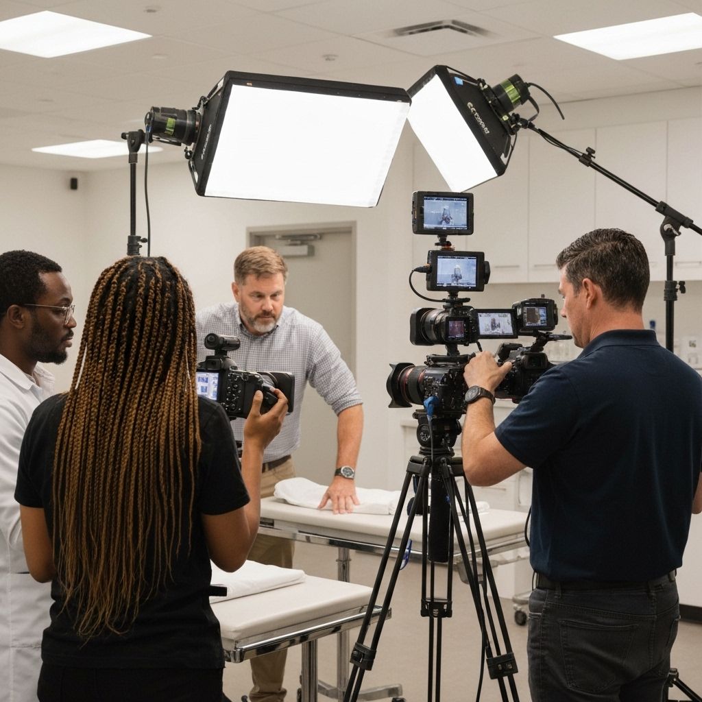 Film production in progress