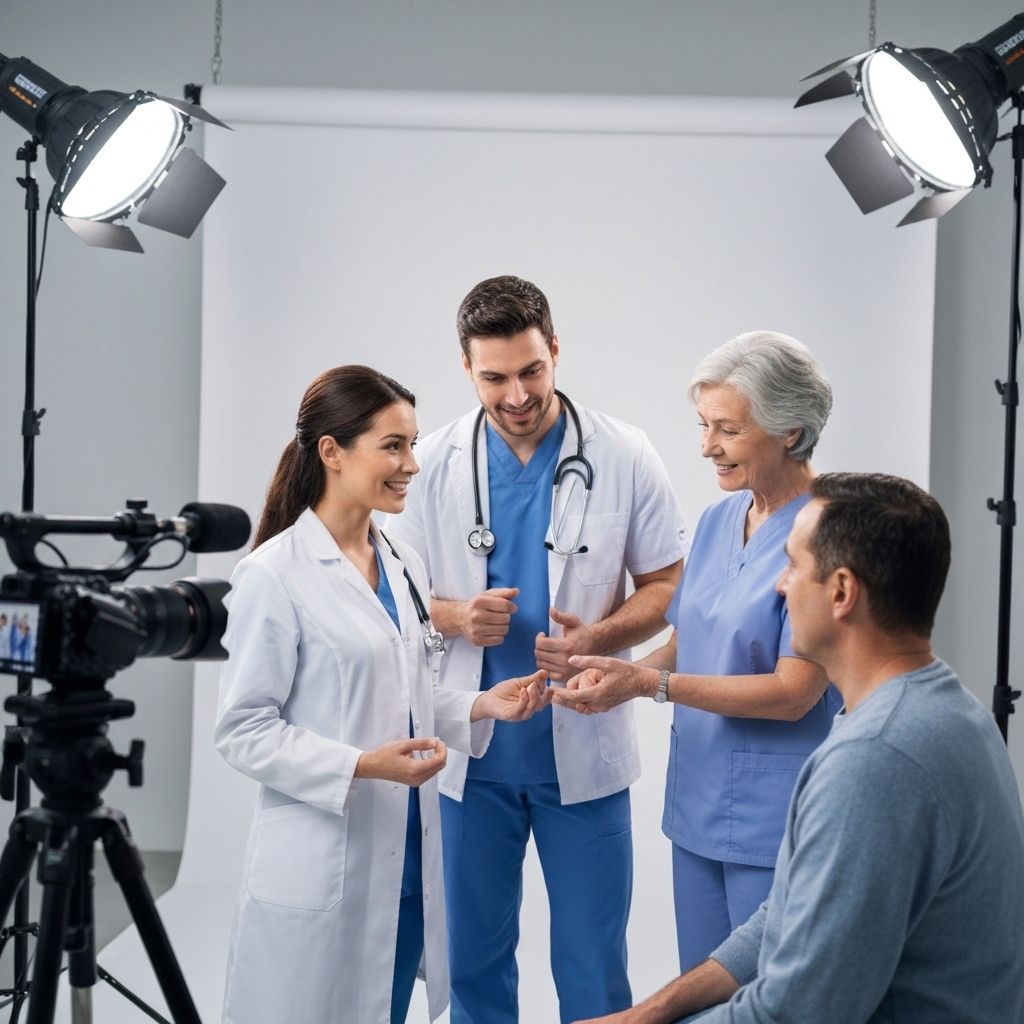 Training video production